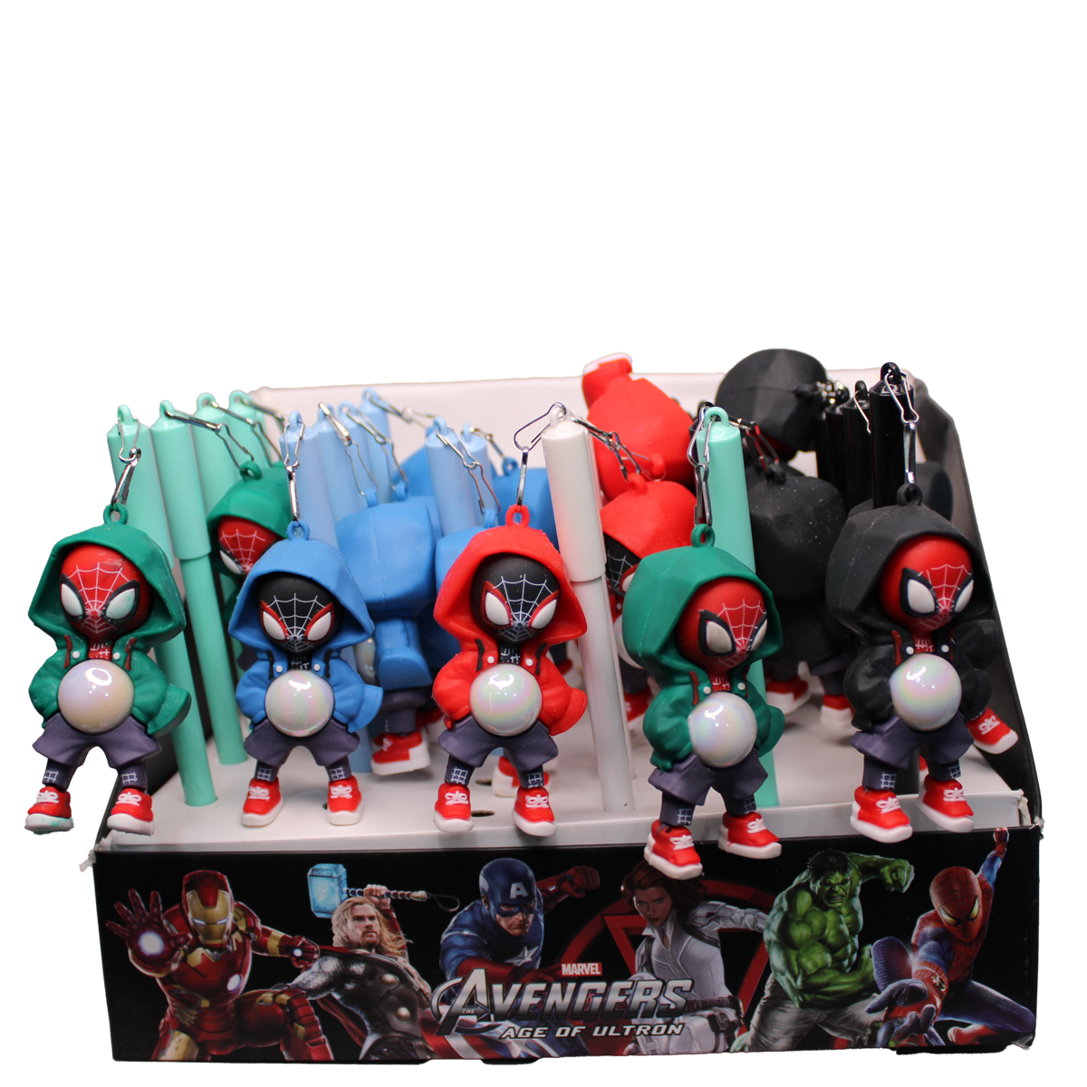 خودکار آویزدار طرح مرد عنکبوتی، رنگ مشکی